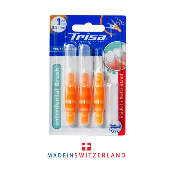 مسواک بین دندانی تریزا  Interdental Brush 0.8 mm سه عددی